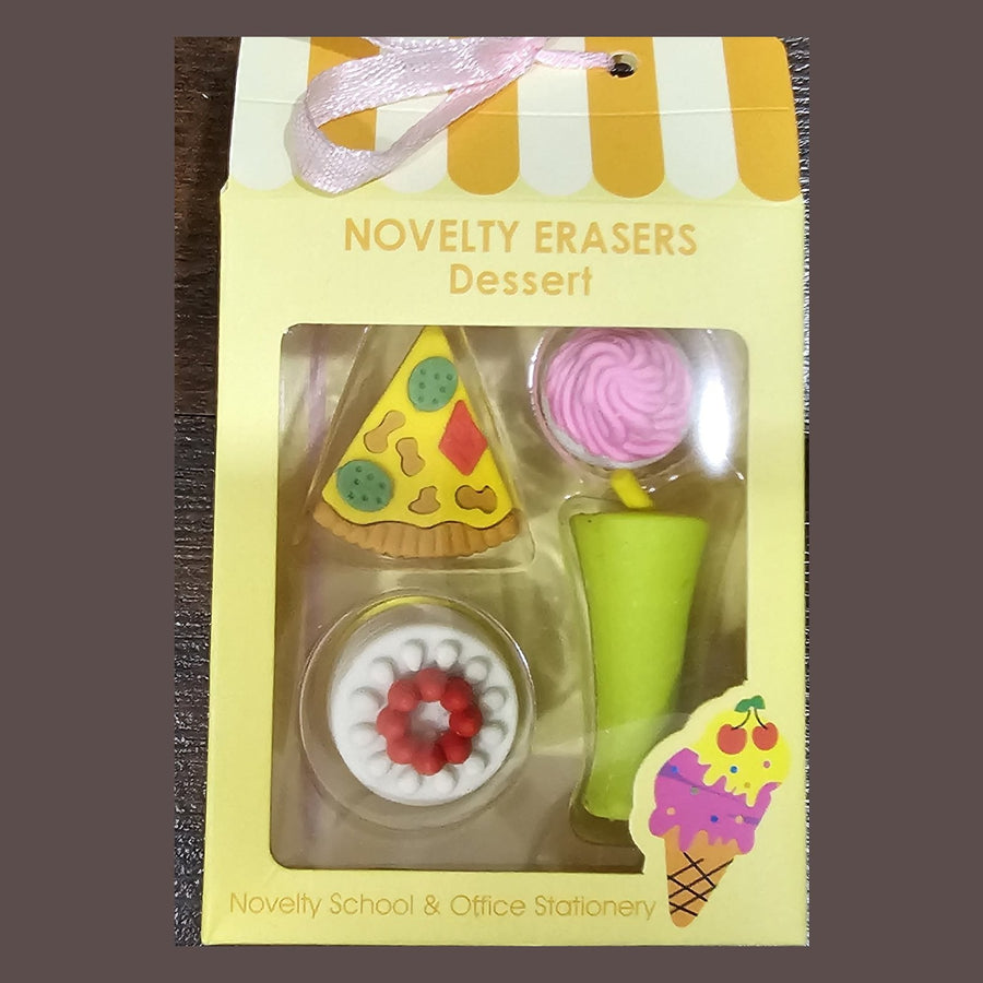 Novelty Eraser Pack, Dessert design