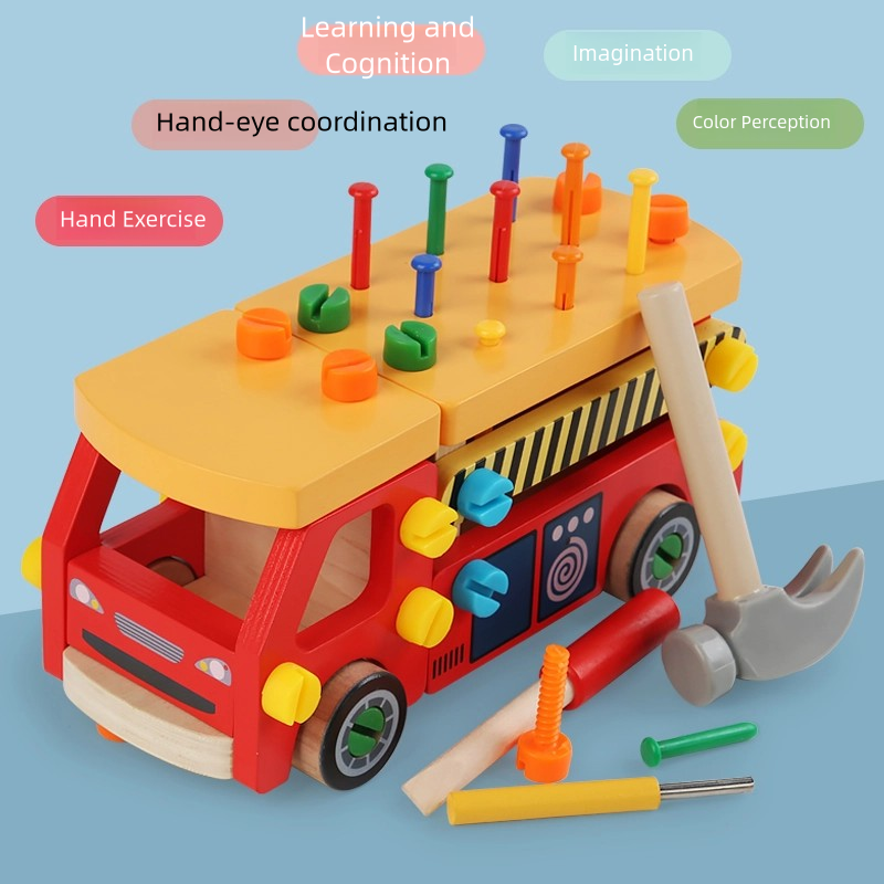 Nut & Bolt Fire Engine Take-Apart Toy