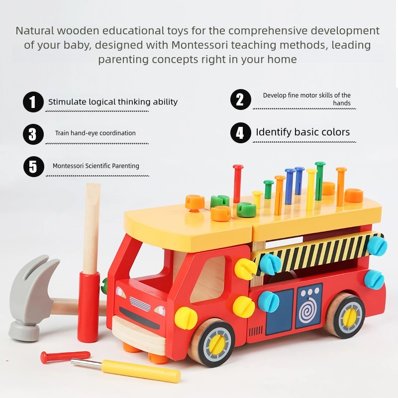 Nut & Bolt Fire Engine Take-Apart Toy
