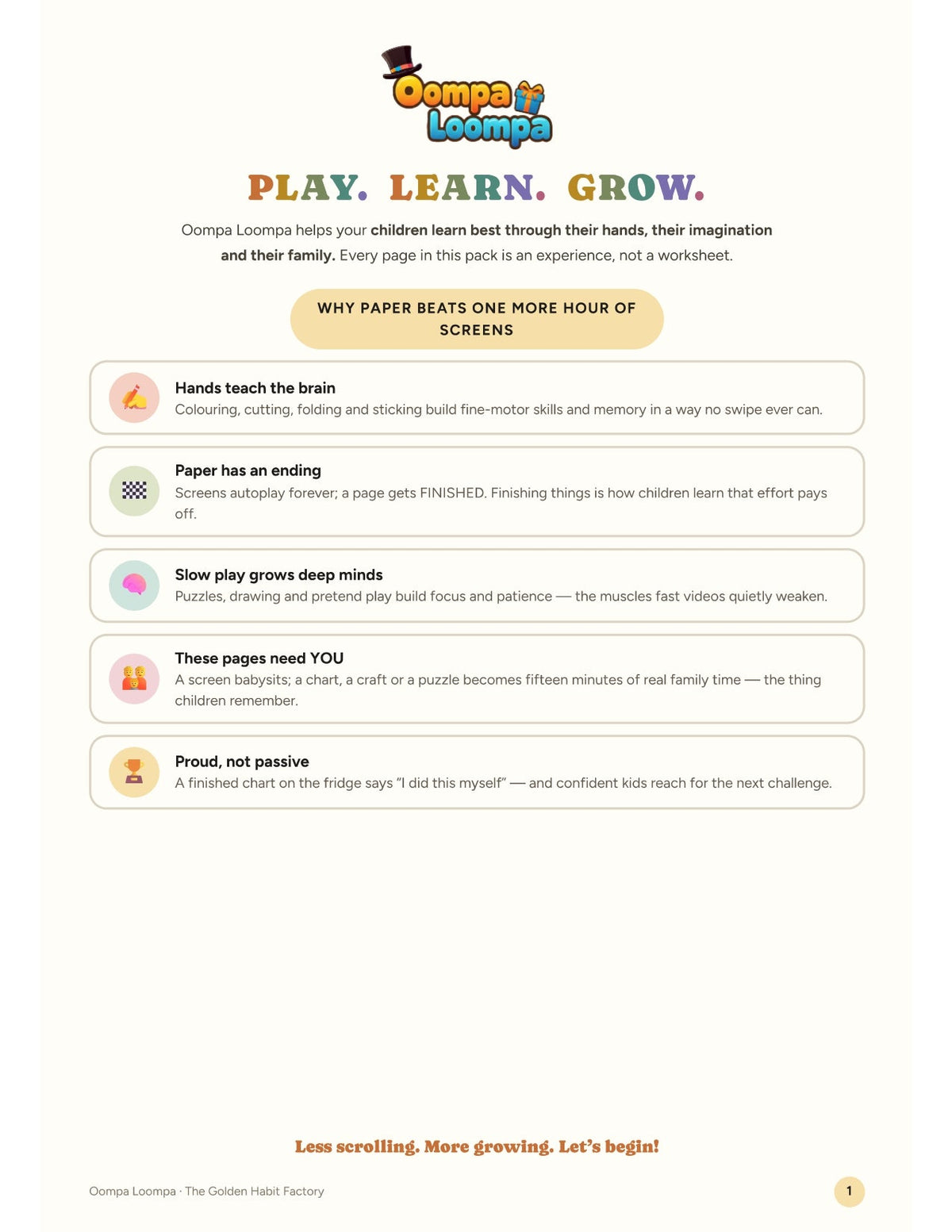 Worksheets & Printables