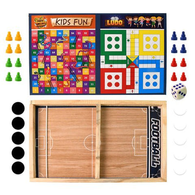 Fast Stringpuck Game – Football - Ludo - Snake & Ladder