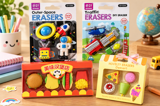 Novelty Eraser Pack
