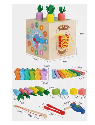 Montessori Activity Cube Play Kit