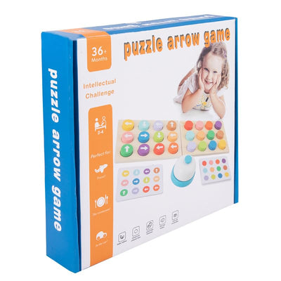Wooden Puzzle Arrow Game