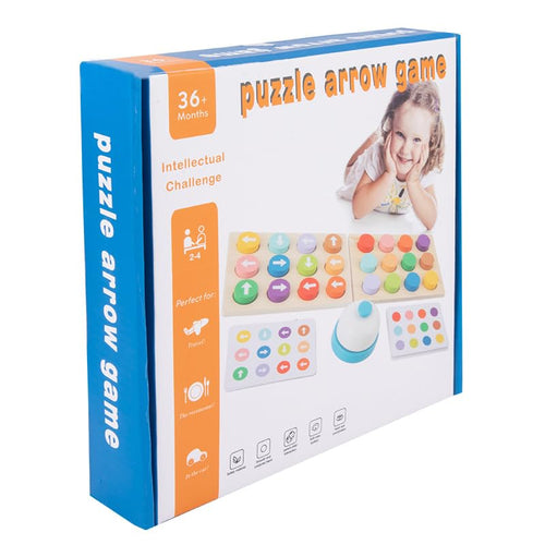 Wooden Puzzle Arrow Game