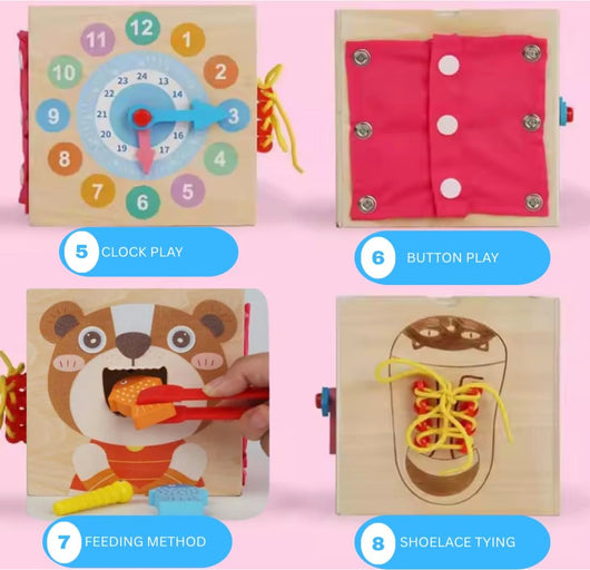 Montessori Activity Cube Play Kit