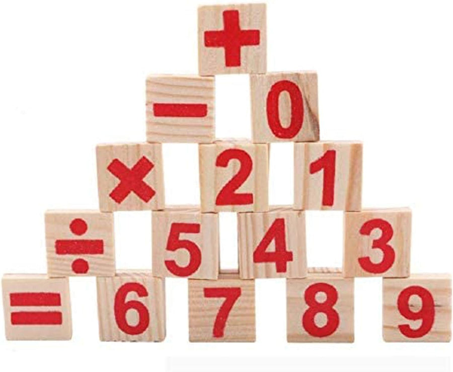 Wooden Counting Sticks & Number Blocks
