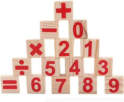 Wooden Counting Sticks & Number Blocks