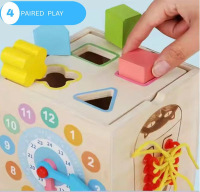 Montessori Activity Cube Play Kit