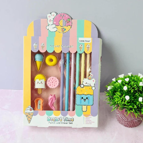 Pencil & Eraser Gift Set