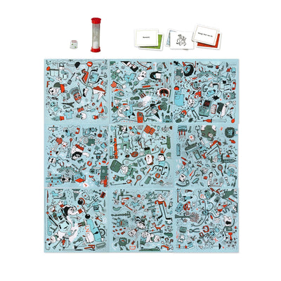 Pictureka! picture tiles laid out