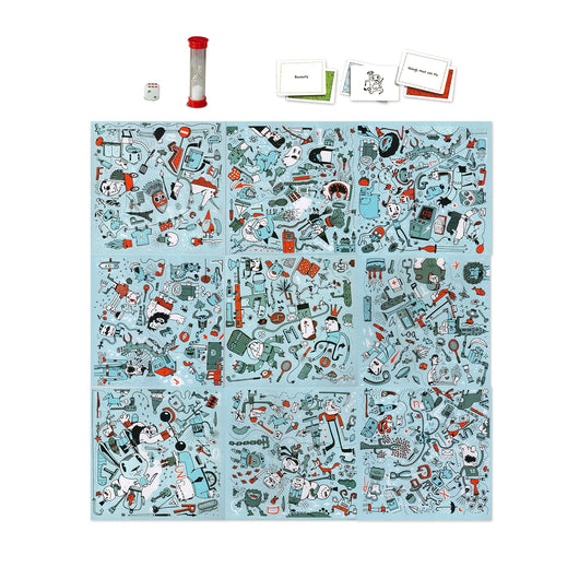 Pictureka! picture tiles laid out