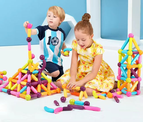 Magnetic Sticks & Balls Building Set