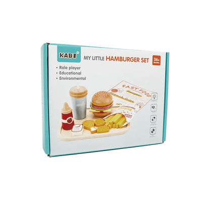 Burger & Fries Play Food Set