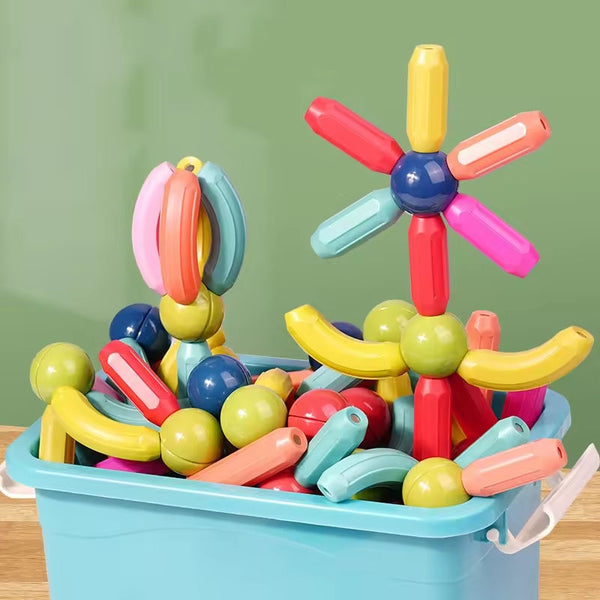 Magnetic Sticks and Balls
