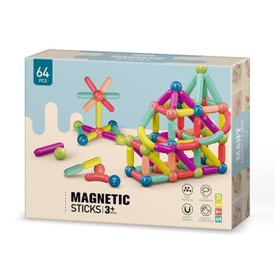 Magnetic Sticks & Balls Building Set
