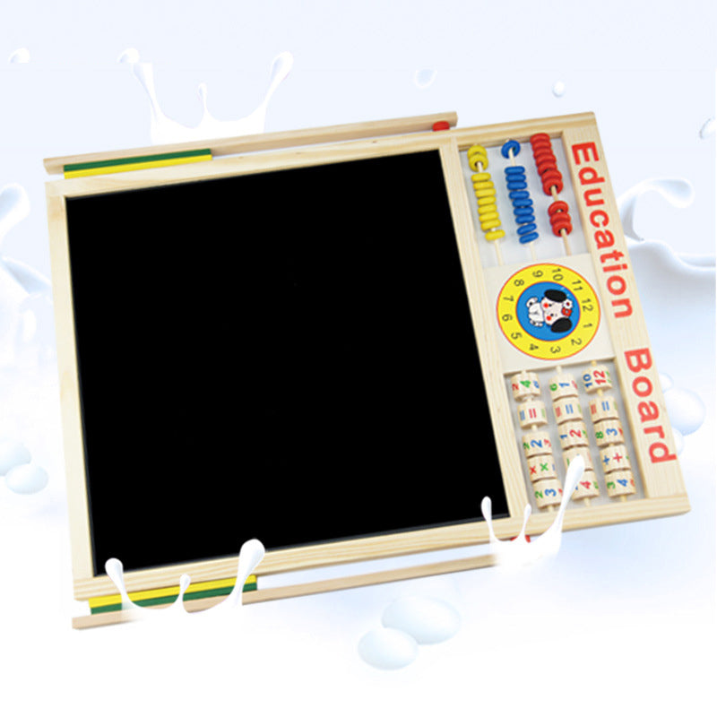 Wooden Standing Easel & Chalkboard