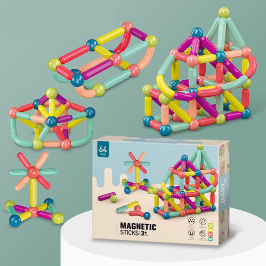 Magnetic Sticks & Balls Building Set