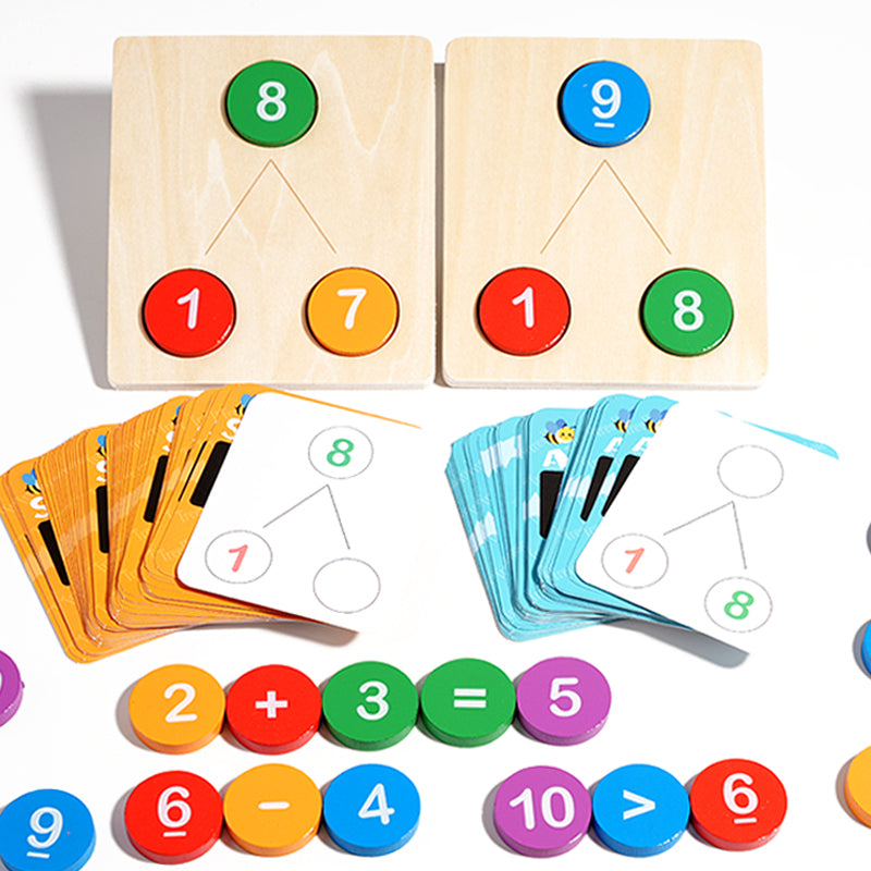 Number Decomposition Maths Board