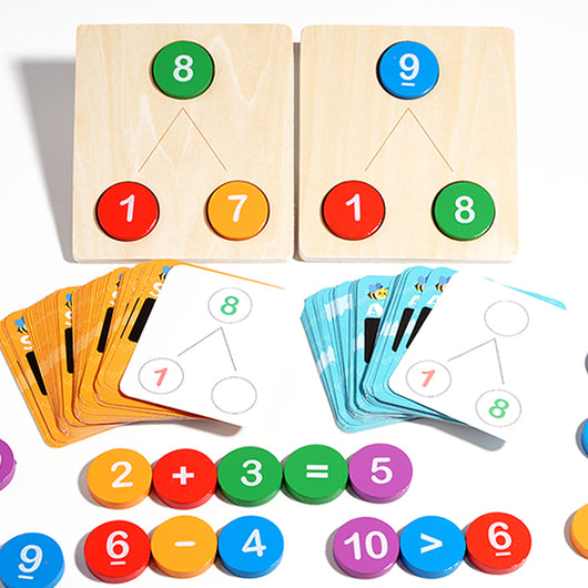 Number Decomposition Maths Board