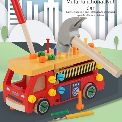 Nut & Bolt Fire Engine Take-Apart Toy