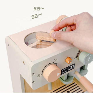 Wooden Coffee Maker Play Set