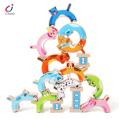 Puppy Stacking High Balance Game