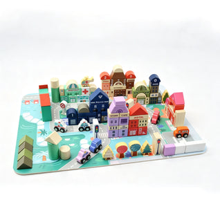 Magic City Wooden Building Blocks