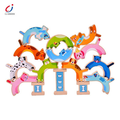 Puppy Stacking High Balance Game