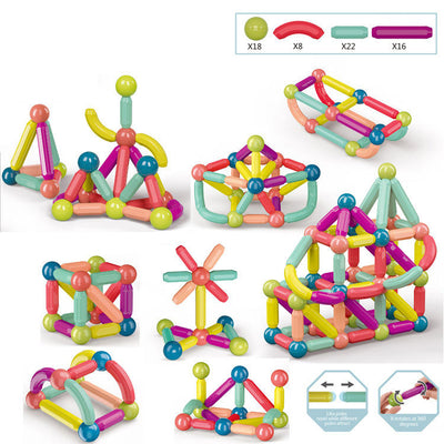Magnetic Sticks & Balls Building Set