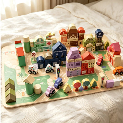 Magic City Wooden Building Blocks