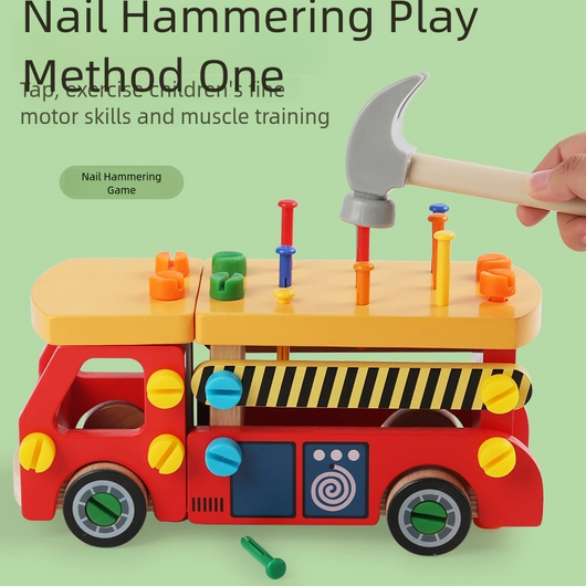 Nut & Bolt Fire Engine Take-Apart Toy