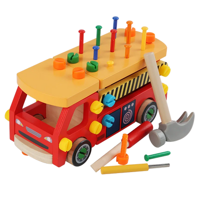 Nut & Bolt Fire Engine Take-Apart Toy