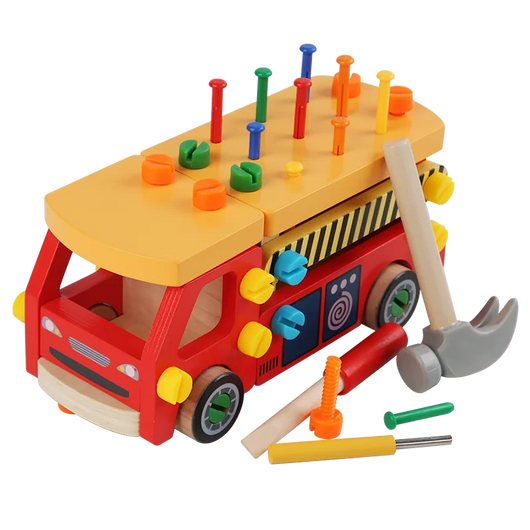 Nut & Bolt Fire Engine Take-Apart Toy