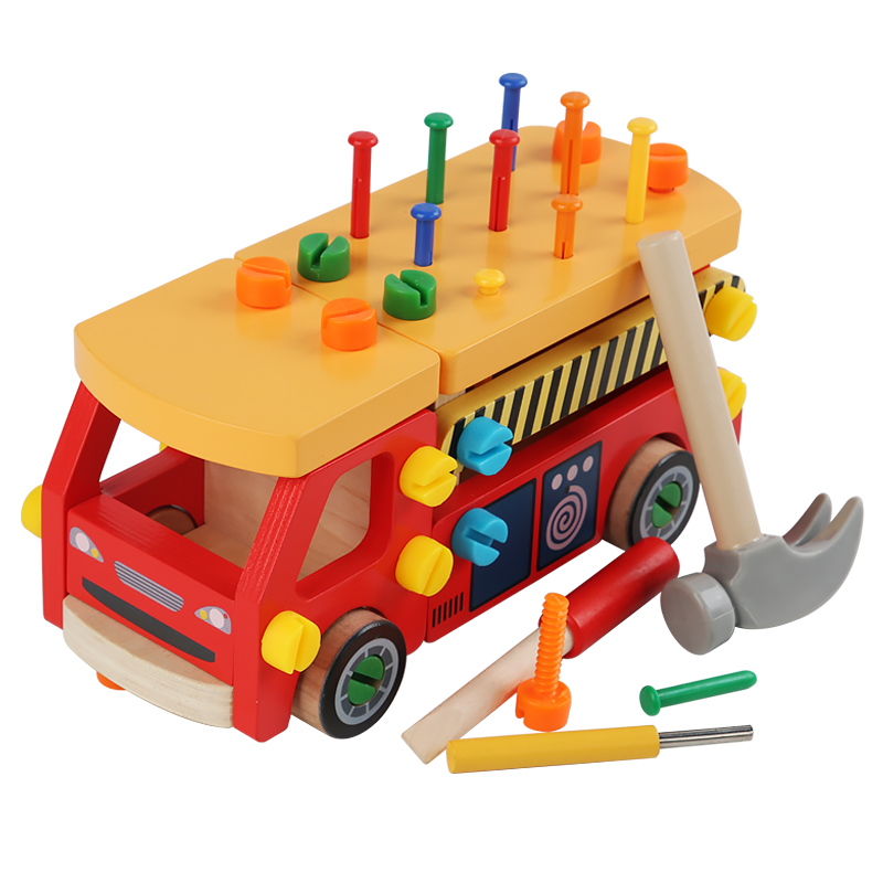 Nut & Bolt Fire Engine Take-Apart Toy