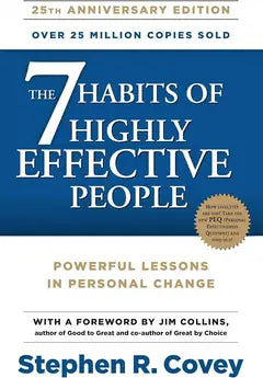 The 7 Habits of Highly Effective People by Stephen R. Covey, book cover