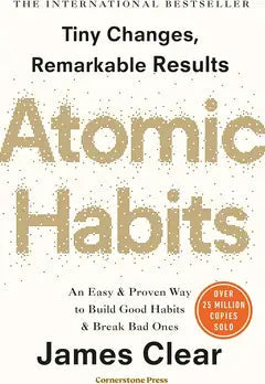 Atomic Habits by James Clear, book cover