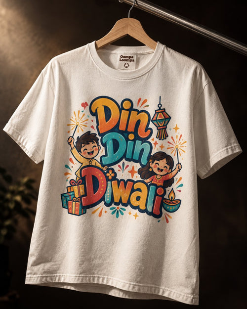 Din Din Diwali – Unisex Kids' T-shirt