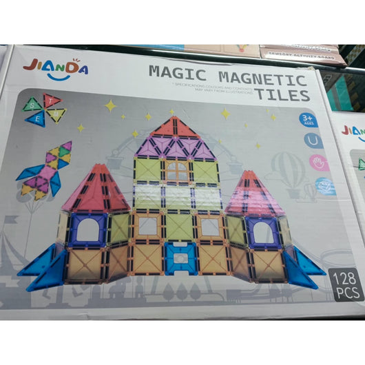 JIANDA Magic Magnetic Tiles 128 pcs box