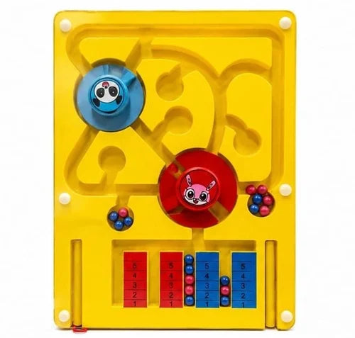 Panda & Bunny Bead Maze Counting Board