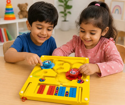 Panda & Bunny Bead Maze Counting Board
