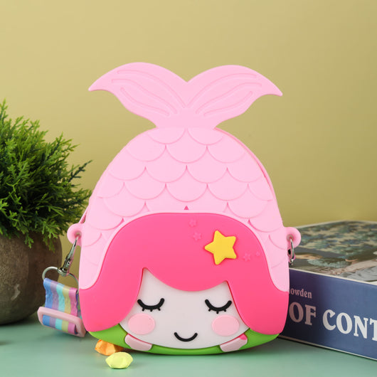 Mermaid Silicone Sling Bag