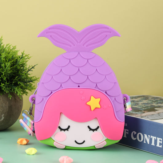 Mermaid Silicone Sling Bag