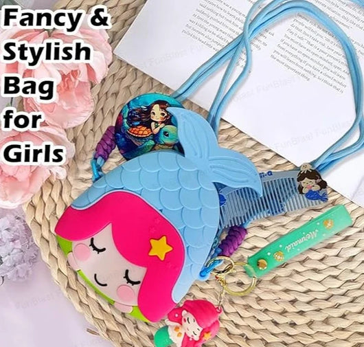 Mermaid Silicone Sling Bag